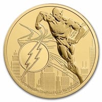 2022 Niue 1oz Gold $250 Justice League The Flash
