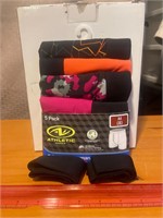 New Athletic Works boys 5 pack boxer briefs 8