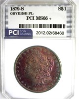 1879-S Morgan MS66+ OBV PL LISTS $650 IN 66+