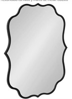Kate and Laurel Higby - Scalloped wall mirror, 24