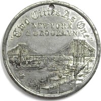 Token East River Bridge New York Post-War Token