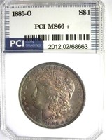 1885-O Morgan MS66+ LISTS $675