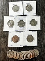 22 UNITED STATES 'STATE' QUARTERS 2003 TO 2008