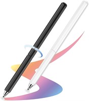 NEW 2PK Stylus Pens Black & White
