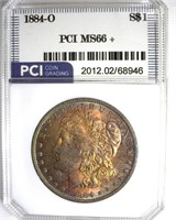 1884-O Morgan MS66+ LISTS $700