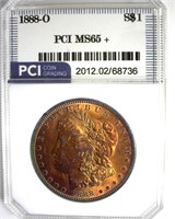 1888-O Morgan MS65+ LISTS $700