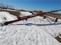 PTO driven auger on transit; Feterl brand; 8"; wo