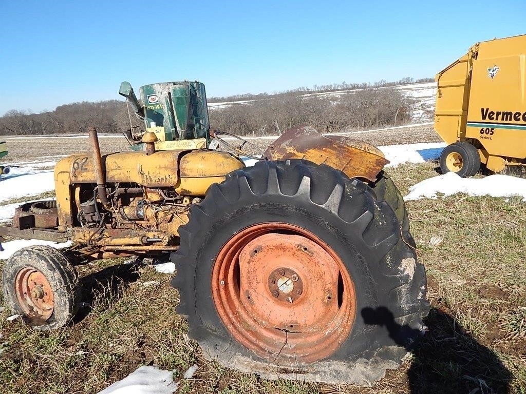 Fordson Major tractor for parts; no other informat
