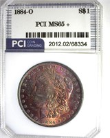 1884-O Morgan PCI MS65+ Excellent Color
