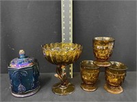 Group of Mixed Glass Items