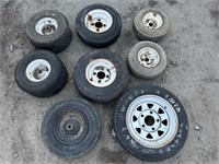 Assorted Small Tires