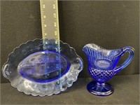 Cobalt Blue Mount Vernon Glassware