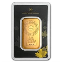1oz Gold Bar - Royal Canadian Mint Classic Assay