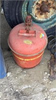 Vintage gas canister