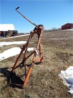 PTO driven post hole digger; Allis Chalmers model
