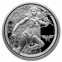 2023 Niue 3 Oz Silver Coin $10 Dc: Wonder Woman