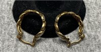 10k Gold Ladies Earrings