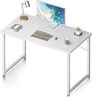 Coleshome 40 Inch Computer Desk, Modern Simple Sty