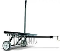 Agri-Fab 40-Inch Tine Tow Dethatcher 45-0294,Black