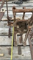 Vintage tools,  Wood beam drills