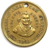 1866 Medal Francis Asbury Childrens Medal
