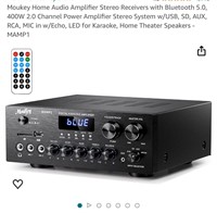 Moukey Home Audio Amplifier Stereo