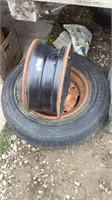 Rim approx 15” tire