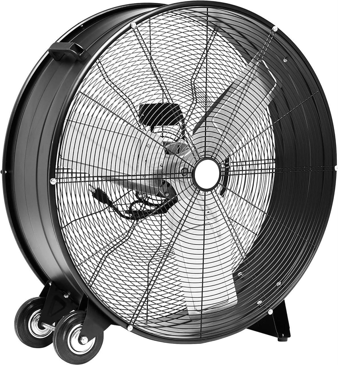 30" Tech Drive Heavy Duty Industrial Drum Fan