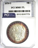 1879-O Morgan MS65 PL LISTS $11500
