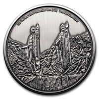 2023 3 Oz Silver $10 Lord Of The Rings: Argonath