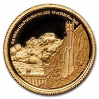2023 1/4 Oz Gold Coin $25 Lord Of The Rings Mordor