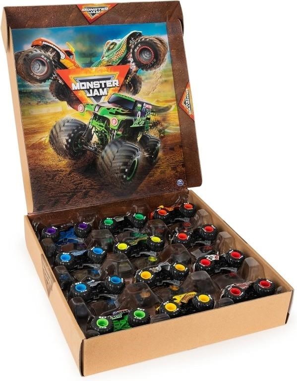 Monster Jam, Official 12-Pack of 1:64 Scale