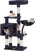 Heybly Cat Tree Tower Condo - HCT004 - Smoky Grey