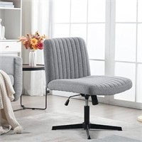 Wide Office Chair Armless Vanity Chair