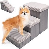 LIONROGE Foldable Pet Dog Step Stairs