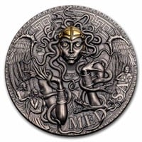 2023 Cameroon 2 Oz Silver Greek Mythology: Medusa