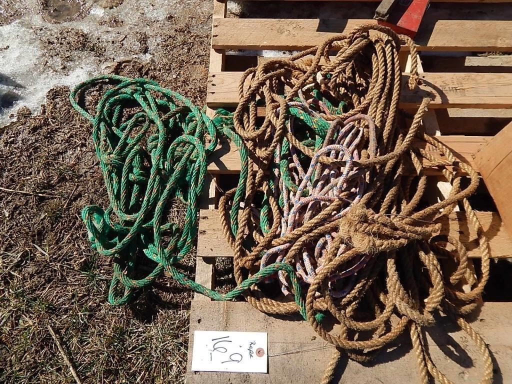 Assorted rope