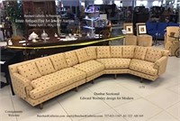 DUNBAR SECTIONAL EDWARD WORMLEY DESIGN FOR MODERN