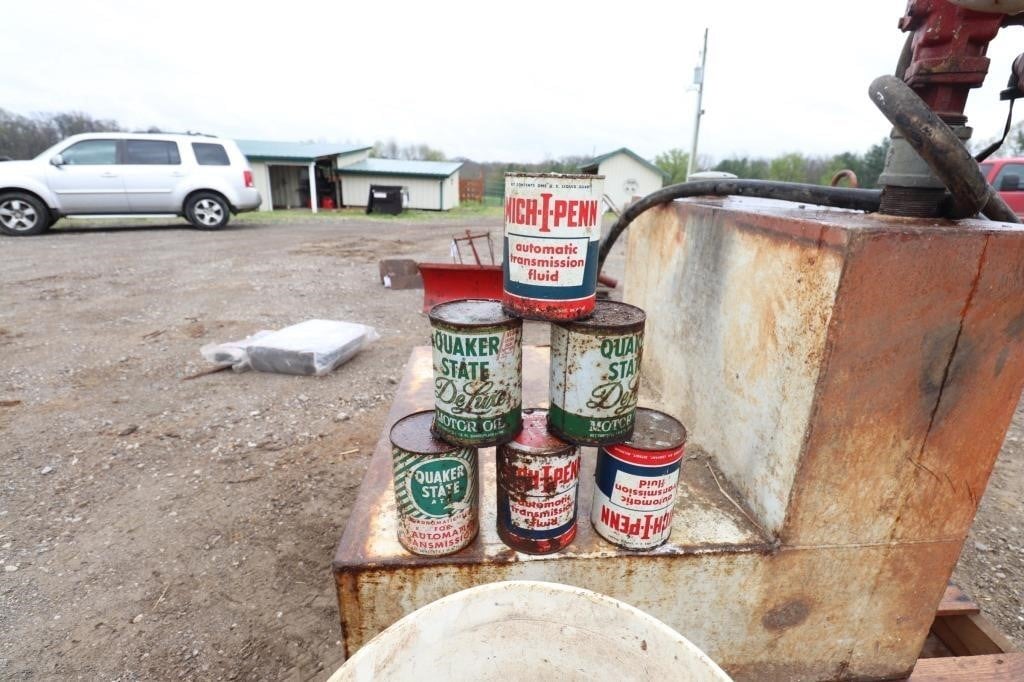 Vintage Oil Cans - Quaker State,MICH-I-PENN