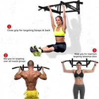 ONETWOFIT Wall Mounted Pull Up Bar