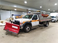 2009 Ford F450 XL Super Duty Stake Dump Truck