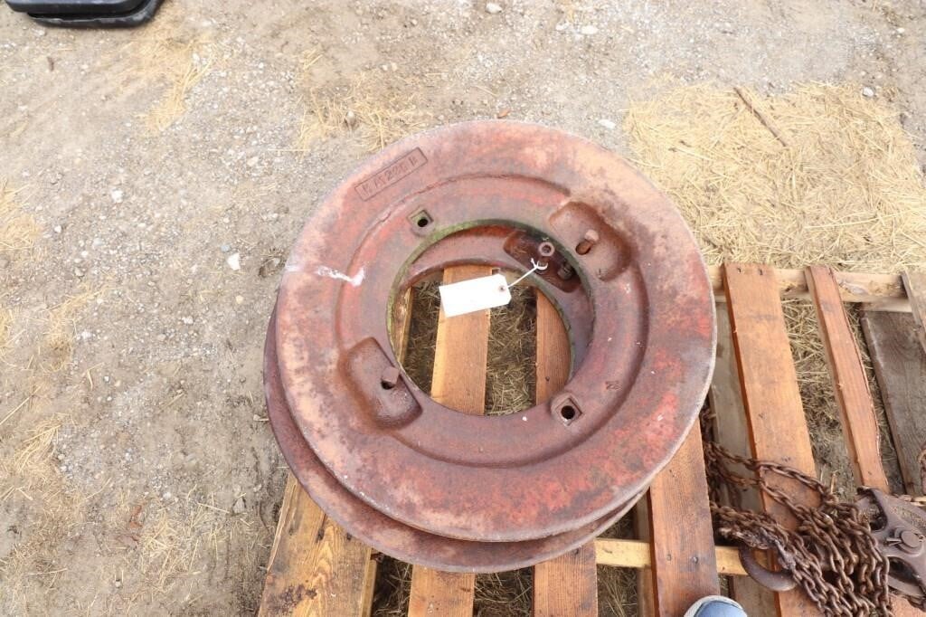 Two Oliver Wheel Weights HA1235B