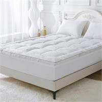 Bamboo Mattress Topper Full Size, Cooling Extra