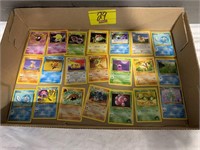FLAT OF 1990'S POKEMON CARDS OF ALL KINDS