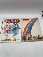 Vintage Lot of MAD and Cracked Magazines