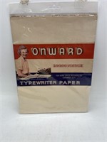 Vintage NOS Onward Typewriter paper