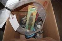 Box of Wheels, Battery Brush, Ground Cable