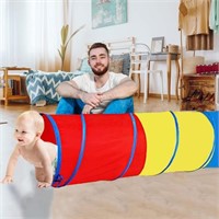 WER Rainbow Indoor Pop up Play Tunnel for Kid