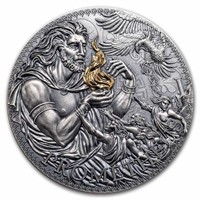 2023 3 Oz Silver Greek Mythology: Prometheus