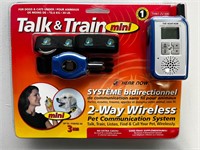 Talk & Train Mini,2- way Radio, Dog Collar & Train